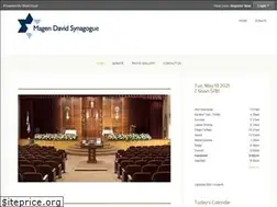 Sites similar to magendavidsynagogue.com