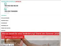 Sites similar to magenverkleinerungantalya.de