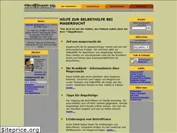 Sites similar to magersucht.de