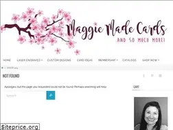 Sites similar to maggiemadecards.com