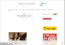 Sites similar to maggiesensei.com