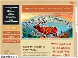 Sites similar to maggievalleysandwichshop.com