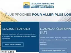 Sites similar to maghrebleasingalgerie.com