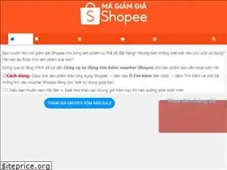 Sites similar to magiamgiashopee.vn