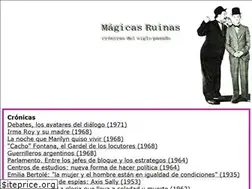 Sites similar to magicasruinas.com.ar