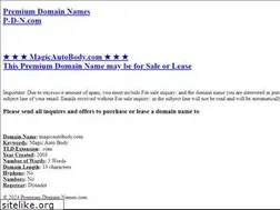 Sites similar to magicautobody.com