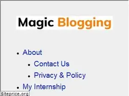 Sites similar to magicblogging.com