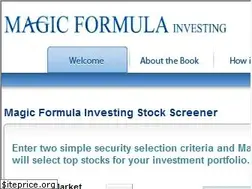 Sites similar to magicformulainvesting.com