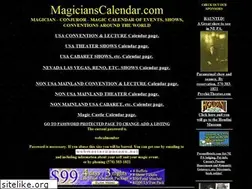Sites similar to magicianscalendar.com