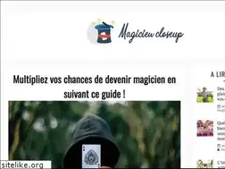 Sites similar to magicien-closeup.com