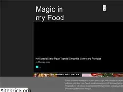 Sites similar to magicinmyfood.blogspot.com