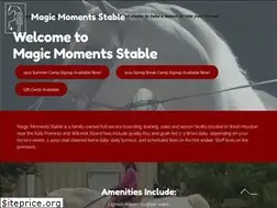 Sites similar to magicmomentsstable.com
