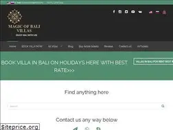 Sites similar to magicofbali.com