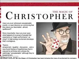 Sites similar to magicofchristopher.com