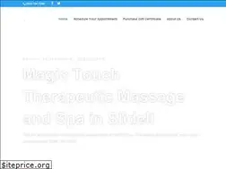 Sites similar to magictouchmassages.com