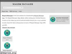 Sites similar to magiskmanagerroot.com