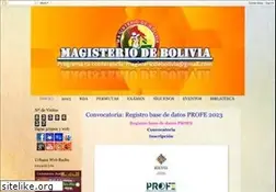 Sites similar to magisteriodebolivia.blogspot.com