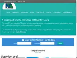 Sites similar to magistertours.com