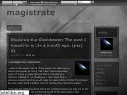 Sites similar to magistrate.dreamwidth.org