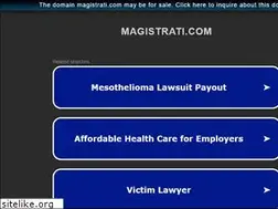 Sites similar to magistrati.com