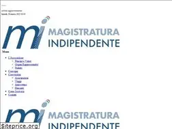 Sites similar to magistraturaindipendente.it