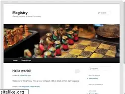 Sites similar to magistry.com