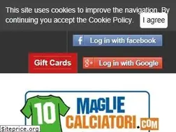 Sites similar to magliecalciatori.com