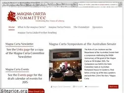 Sites similar to magnacarta.org.au