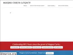 Sites similar to magnacartalegacy.org