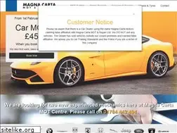 Sites similar to magnacartamotcentre.co.uk