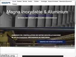 Sites similar to magnastainless.com