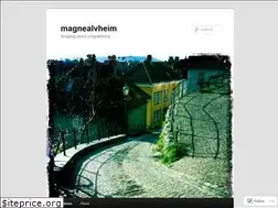 Sites similar to magnealvheim.wordpress.com