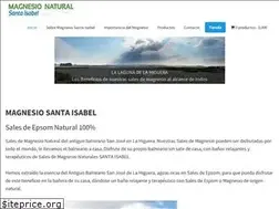 Sites similar to magnesiosantaisabel.com