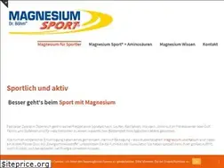 Sites similar to magnesium-sport.at