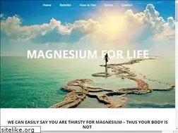 Sites similar to magnesiumforlife.com