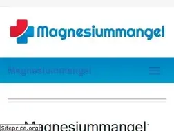 Sites similar to magnesiummangel.net