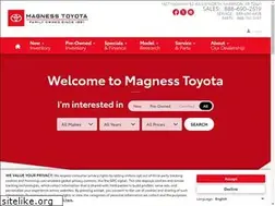 Sites similar to magnesstoyota.com