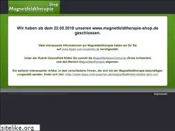 Sites similar to magnetfeldtherapie-shop.de