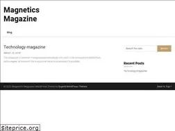 Sites similar to magneticsmagazine.com