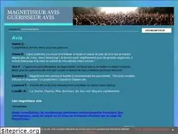 Sites similar to magnetiseur-avis.fr