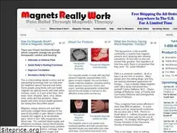 Sites similar to magnetsreallywork.com