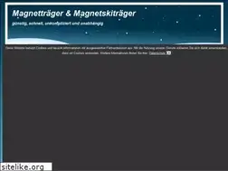 Sites similar to magnettraeger.de