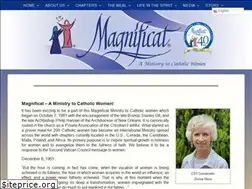 Sites similar to magnificat-ministry.org