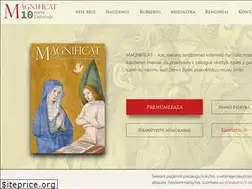 Sites similar to magnificat.lt
