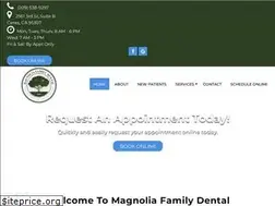 Sites similar to magnoliadentalca.com