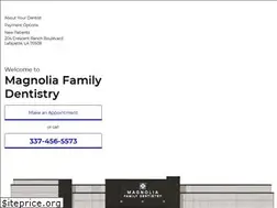 Sites similar to magnoliafamilydentistryla.com