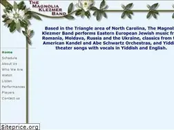 Sites similar to magnoliaklezmerband.com