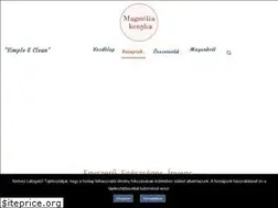 Sites similar to magnoliakonyha.hu