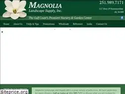 Sites similar to magnolialandscapesupply.com