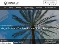 Sites similar to magnolialawfirm.com